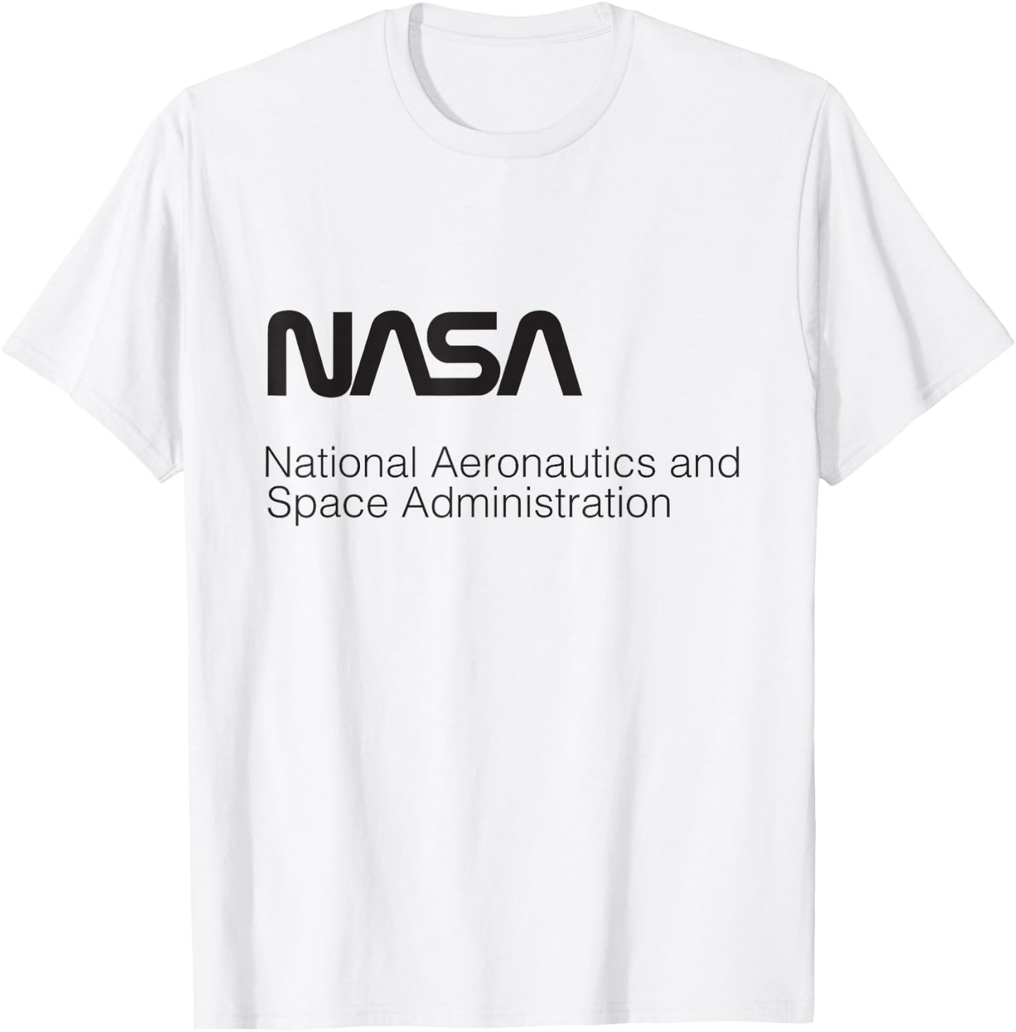 NASA National Aeronautics And Space Administration T-Shirt - T-Shirt | White