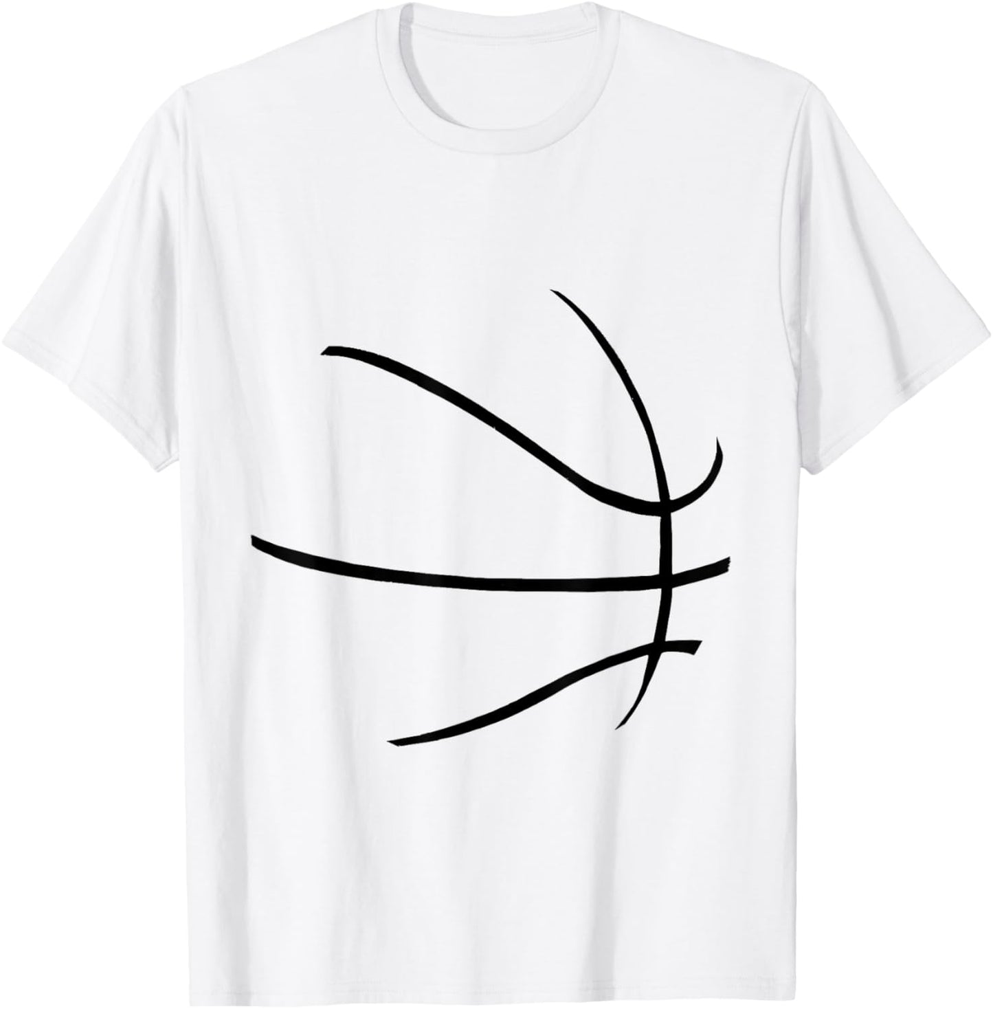 Basketball Costume Basketball Player Carnival Fancy Dress T-Shirt - T-Shirt | White