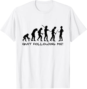 Funny Human Evolution Anthropology Science Men Women Gifts T-Shirt - T-Shirt | White