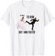 He Tried To Run But I Was Faster Funny Bride Bridal Wedding T-Shirt - T-Shirt | White