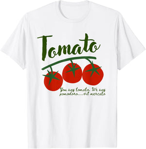 Tomato Girl Summer il Pomodoro Italian summer T-Shirt - T-Shirt | White