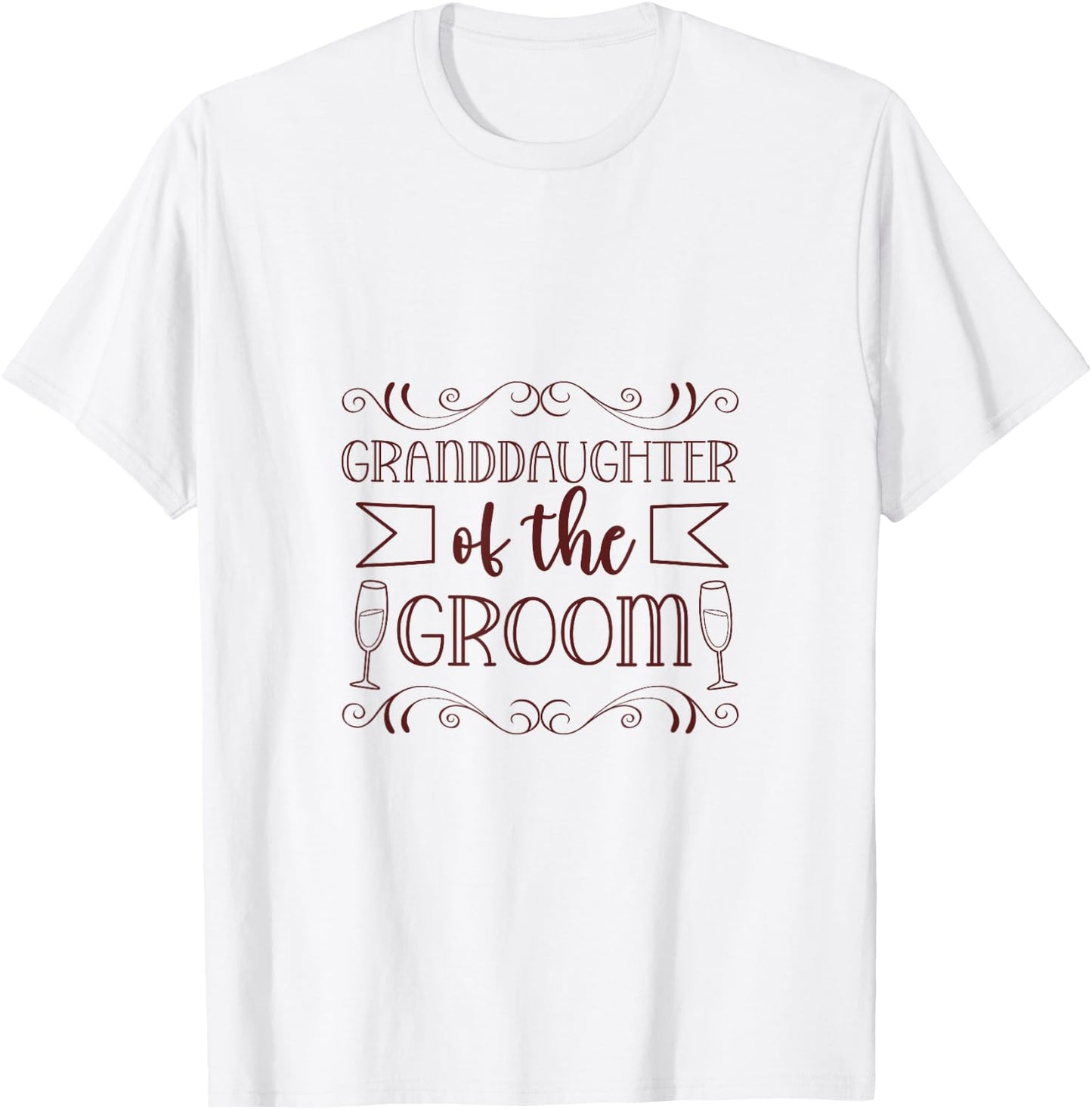 Wedding - Granddaughter of the groom T-Shirt - T-Shirt | White
