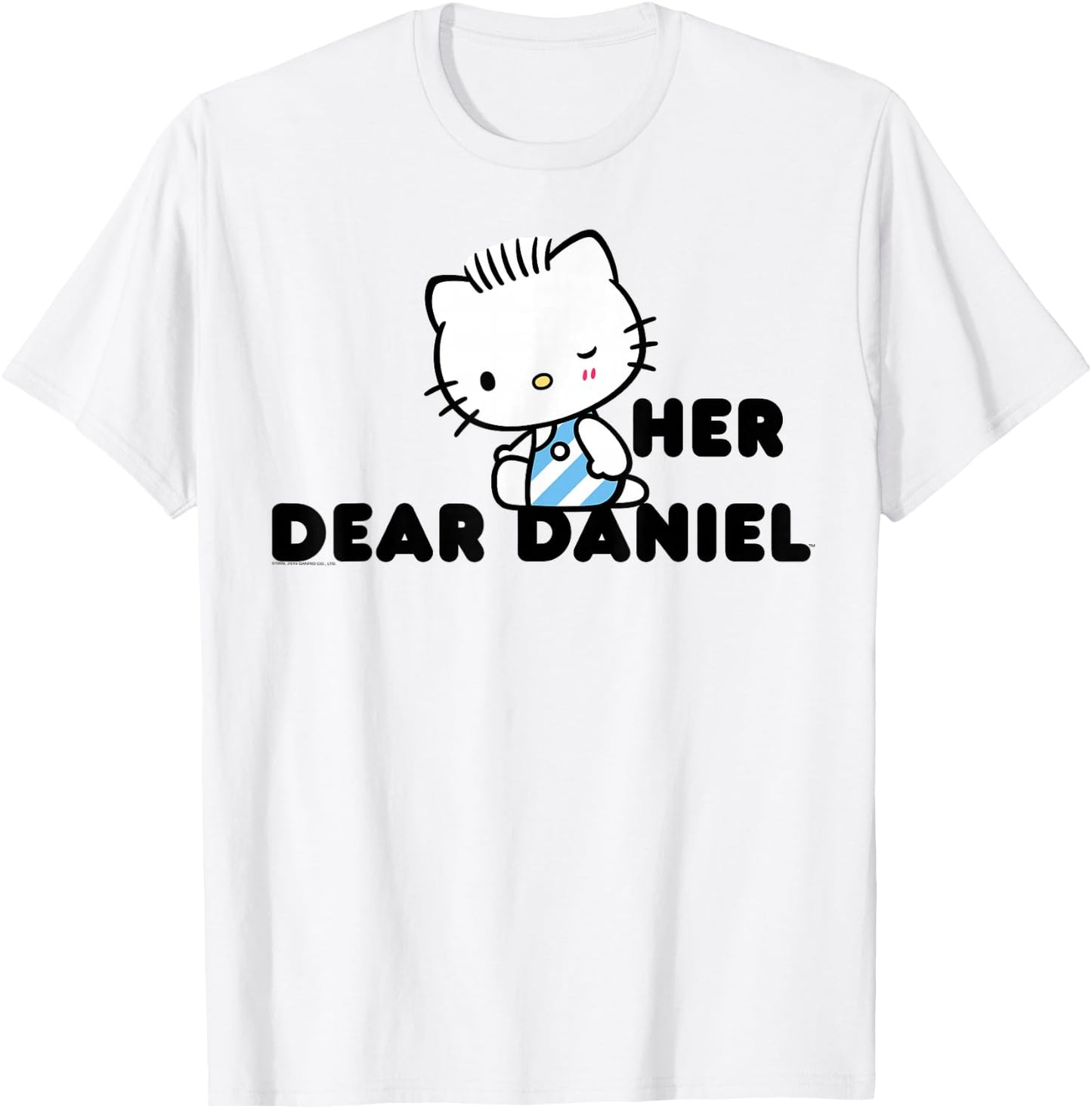 Hello Kitty and Dear Daniel Couples Shirt T-Shirt - T-Shirt | White