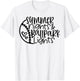 Summer Nights And Ballpark Lights Women Baseball Heart Quote T-Shirt - T-Shirt | White