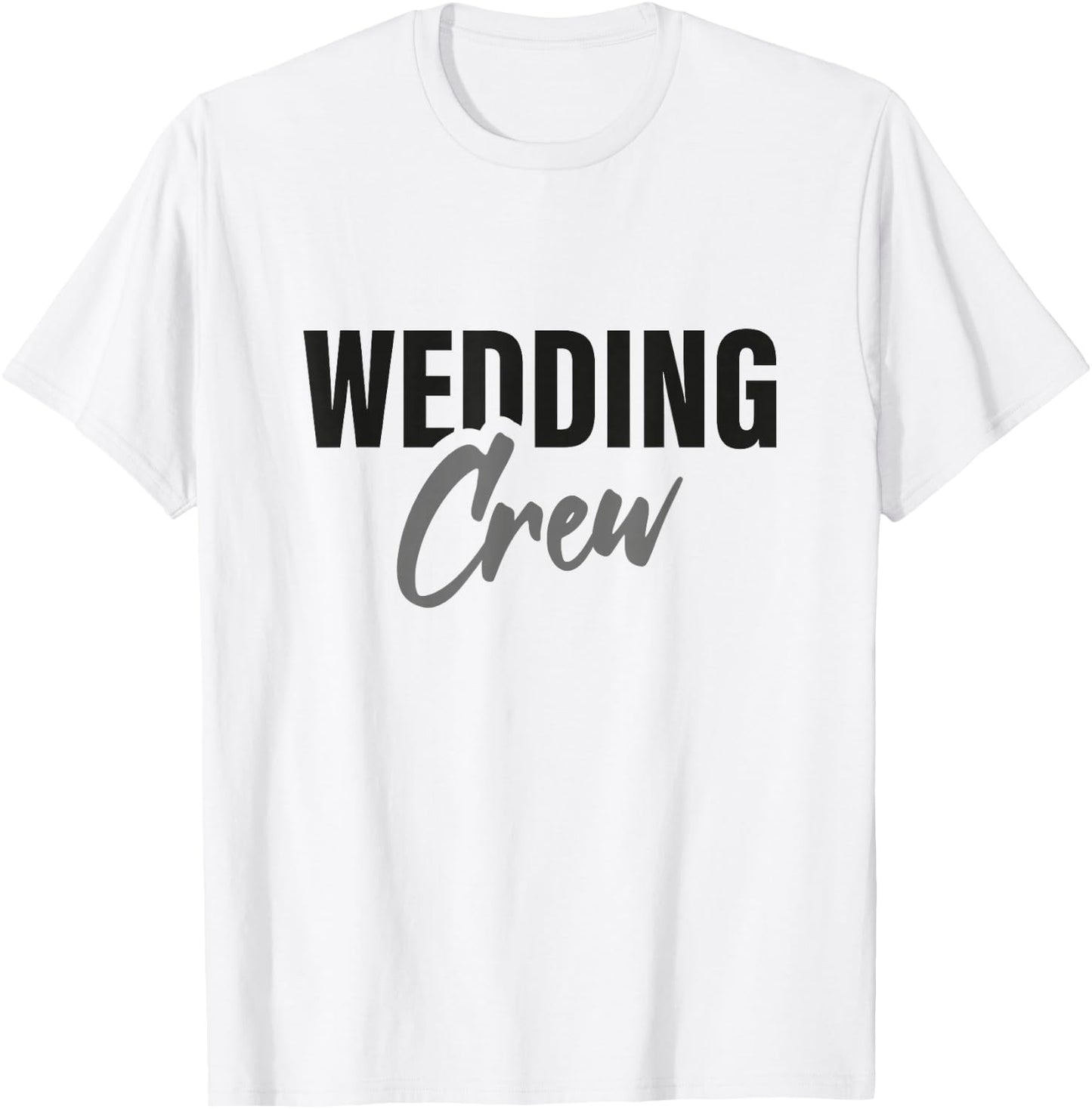 Wedding Crew T-Shirt - T-Shirt | White