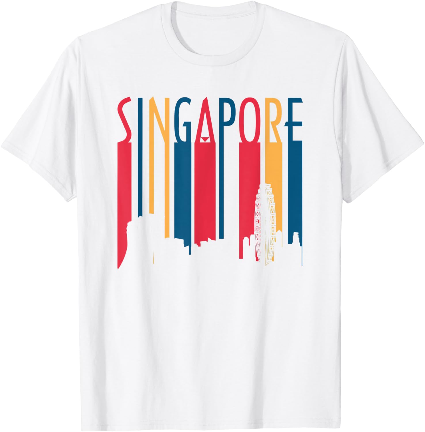 Singapore I Southeast Asia T-Shirt - T-Shirt | White