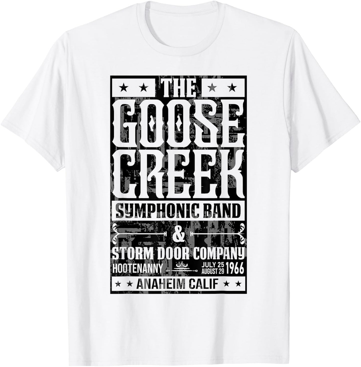 The Goose Creek Symphonic Band & Storm Door Company T-Shirt - T-Shirt | White