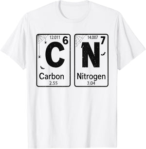 67 Periodic Table Halloween Costume Mad Scientist Toddler T-Shirt - T-Shirt | White