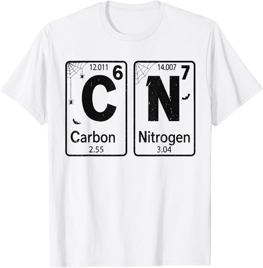 67 Periodic Table Halloween Costume Mad Scientist Toddler T-Shirt - T-Shirt | White