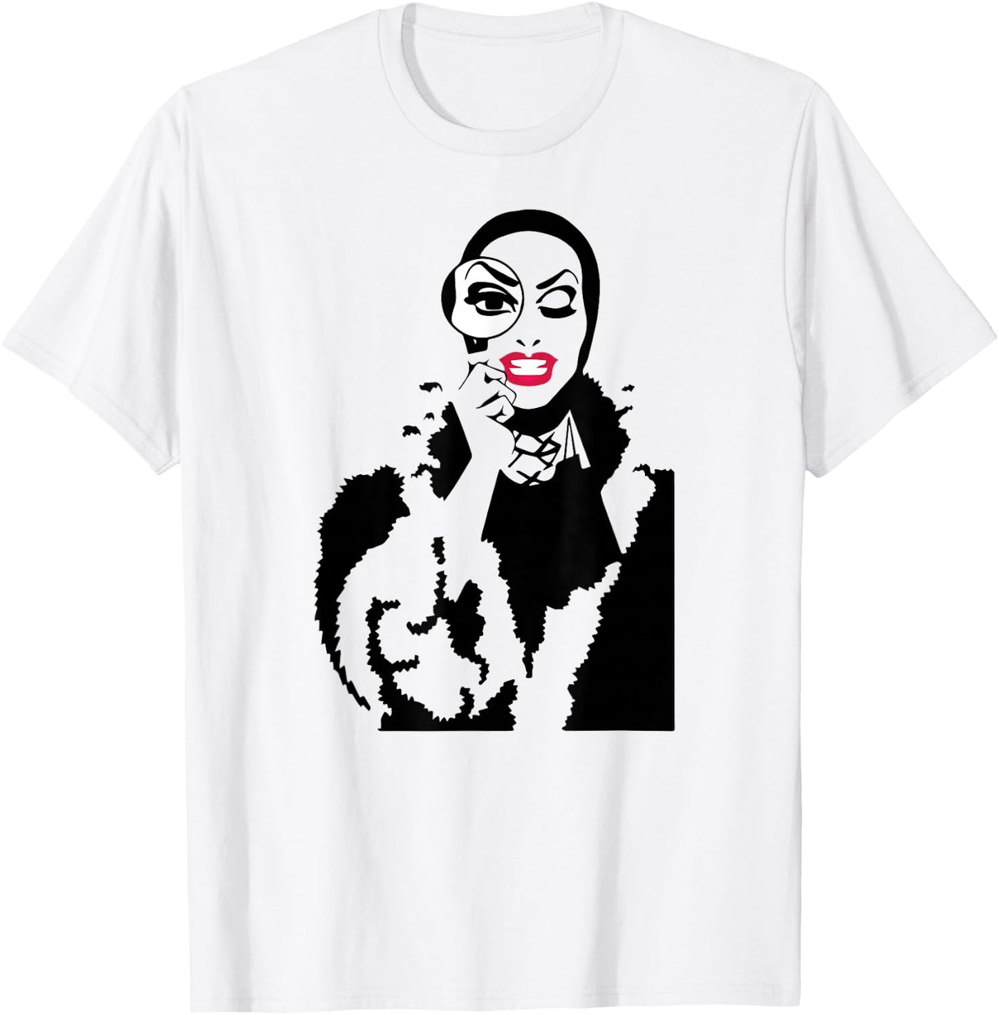 Monsoon Drag Queen Race T-Shirt - T-Shirt | White
