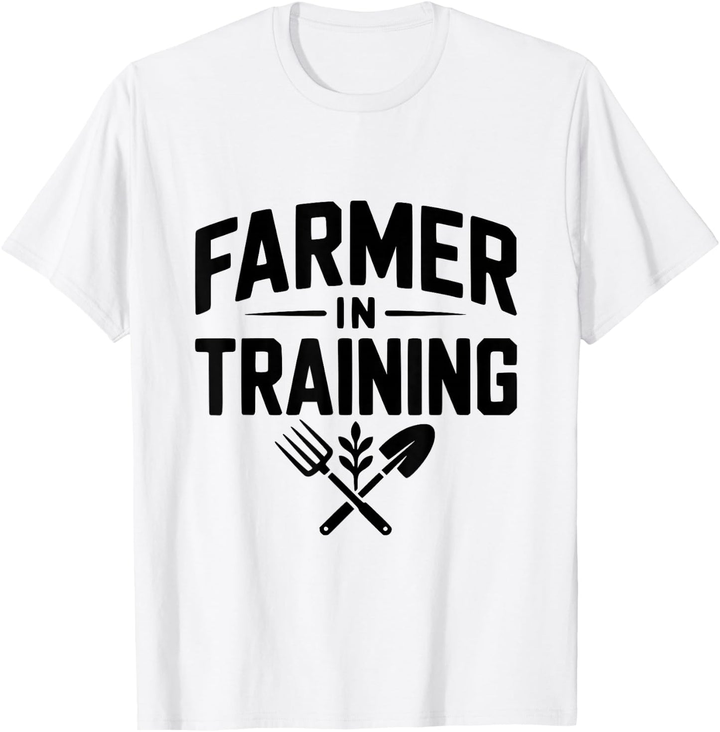 Future Farmer in Training Cute Farm Animal Lover T-Shirt - T-Shirt | White