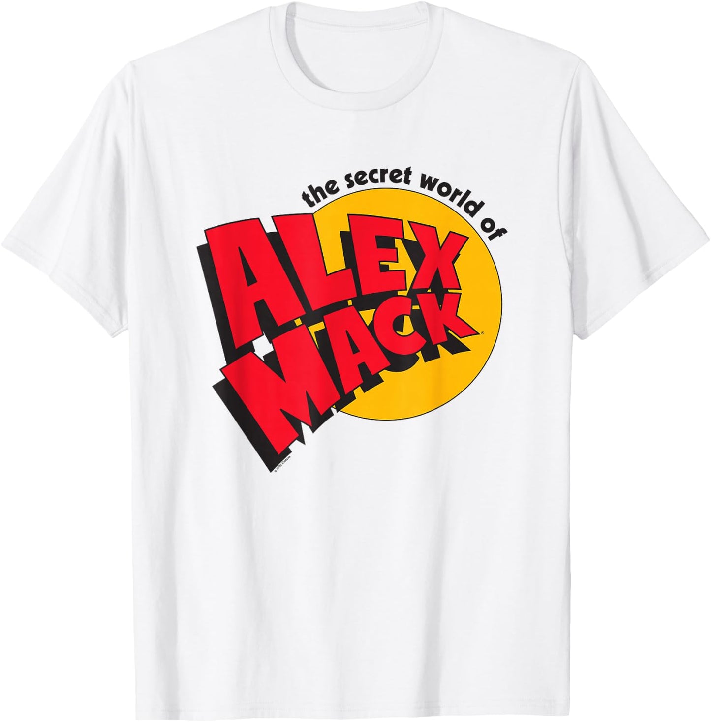 The Secret World of Alex Mack Logo T-Shirt - T-Shirt | White