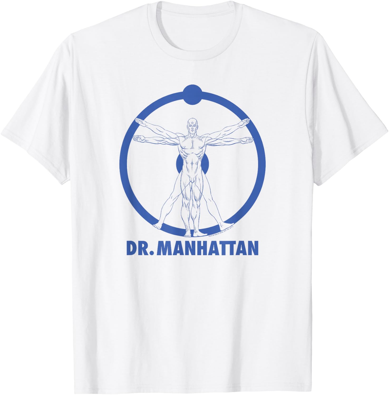 Watchmen Vintage Dr. Manhattan T-Shirt - T-Shirt | White