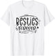 Besties Forever Team Best Friend Friendship Friends T-Shirt - T-Shirt | White