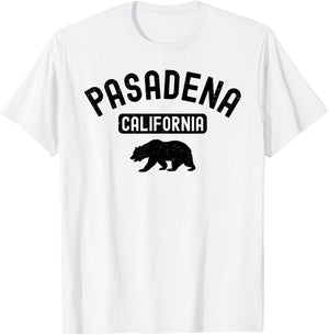 Pasadena California 626 Bear San Gabriel Valley Old Town T-Shirt - T-Shirt | White