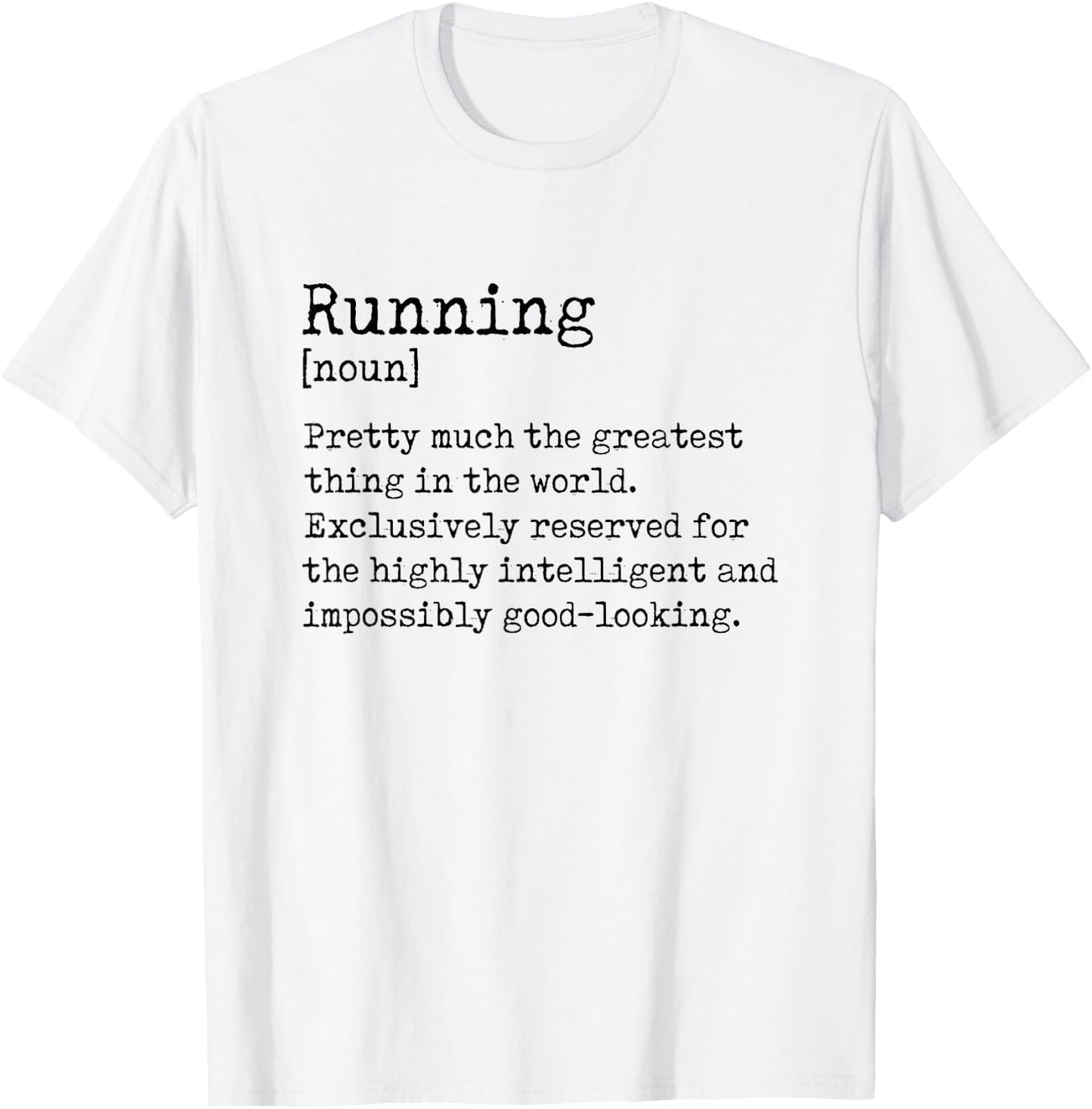 Definition Runner Graphic Running Jogger Sports Athlete T-Shirt - T-Shirt | White