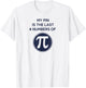 Math Shirt: My Pin Is The Last 4 Numbers Of Pi, Pi Day Shirt T-Shirt - T-Shirt | White
