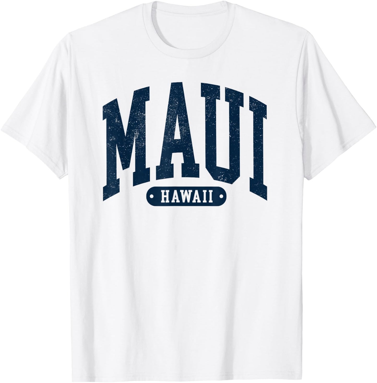 Maui Hawaii Beach Vacation Preppy Retro Throwback Men T-Shirt - T-Shirt | White