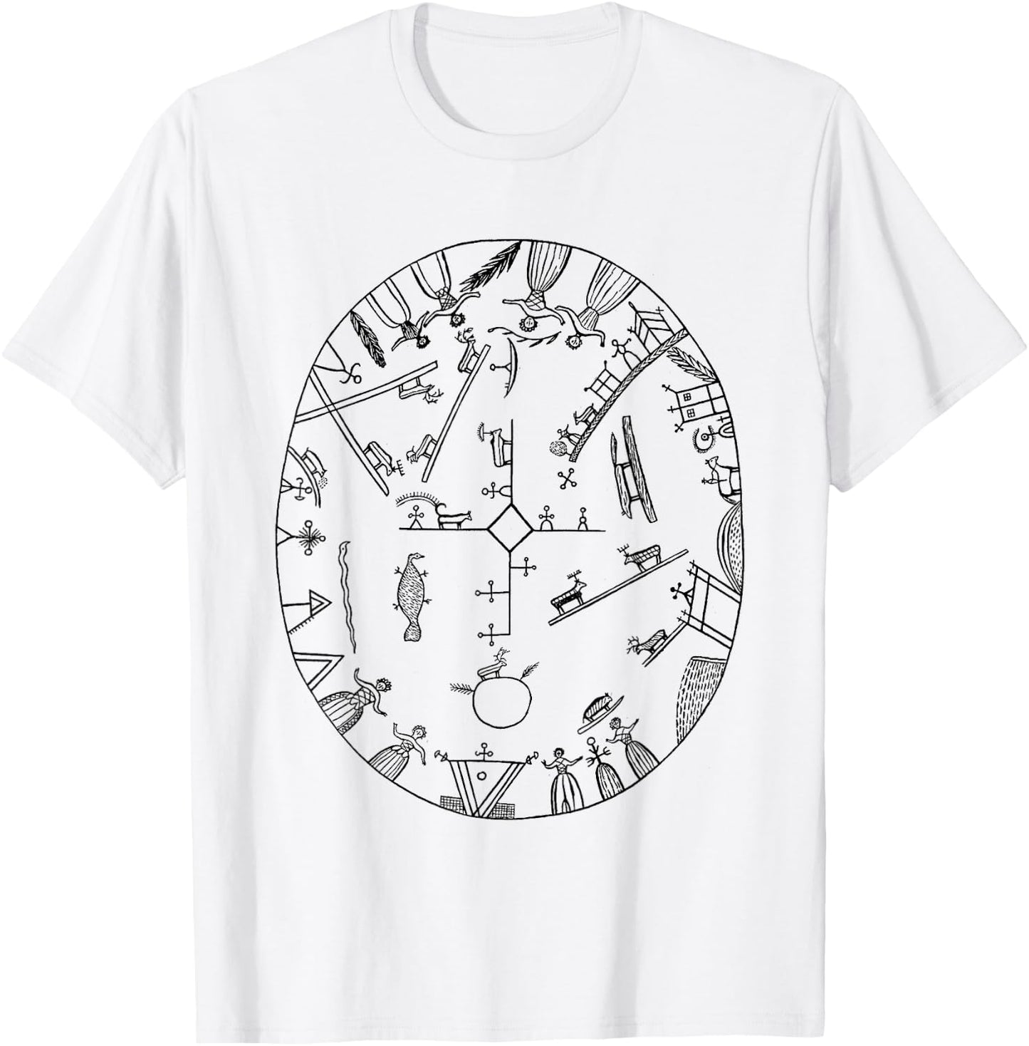 Sami Saami Sapmi Lapp Laplander Scandinavia Nordic T-Shirt - T-Shirt | White