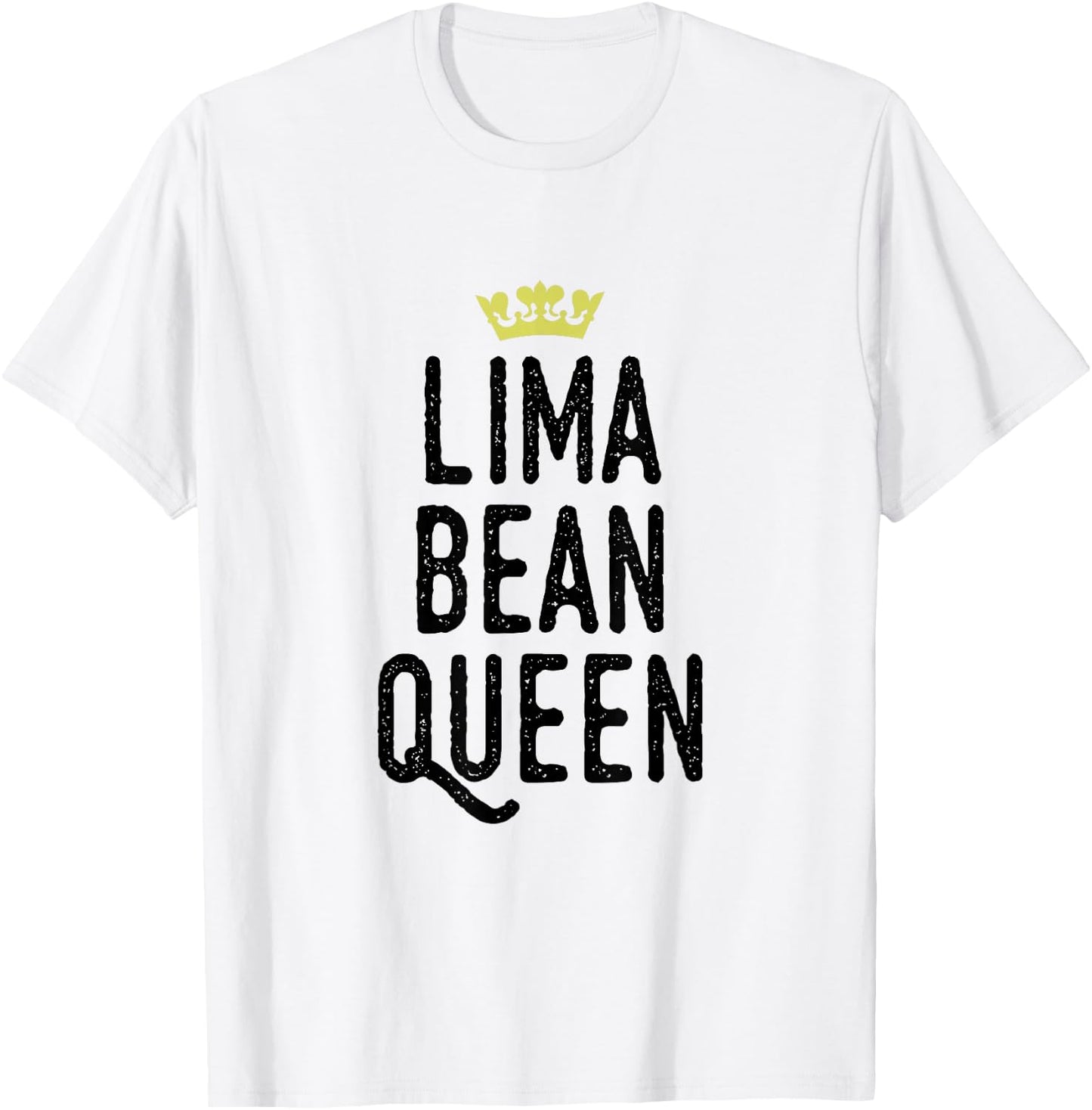 Lima Bean Queen T-Shirt - T-Shirt | White