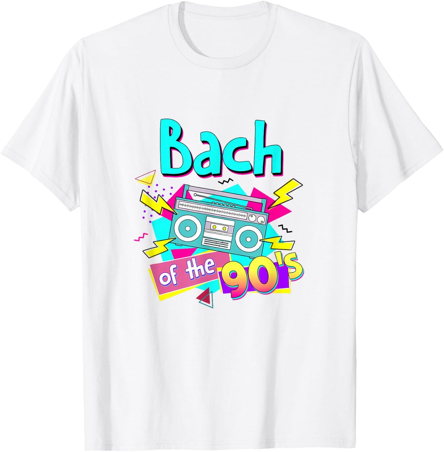 Bach Of The 90's Bridesmaids 90s Theme Bachelorette Matching T-Shirt - T-Shirt | White