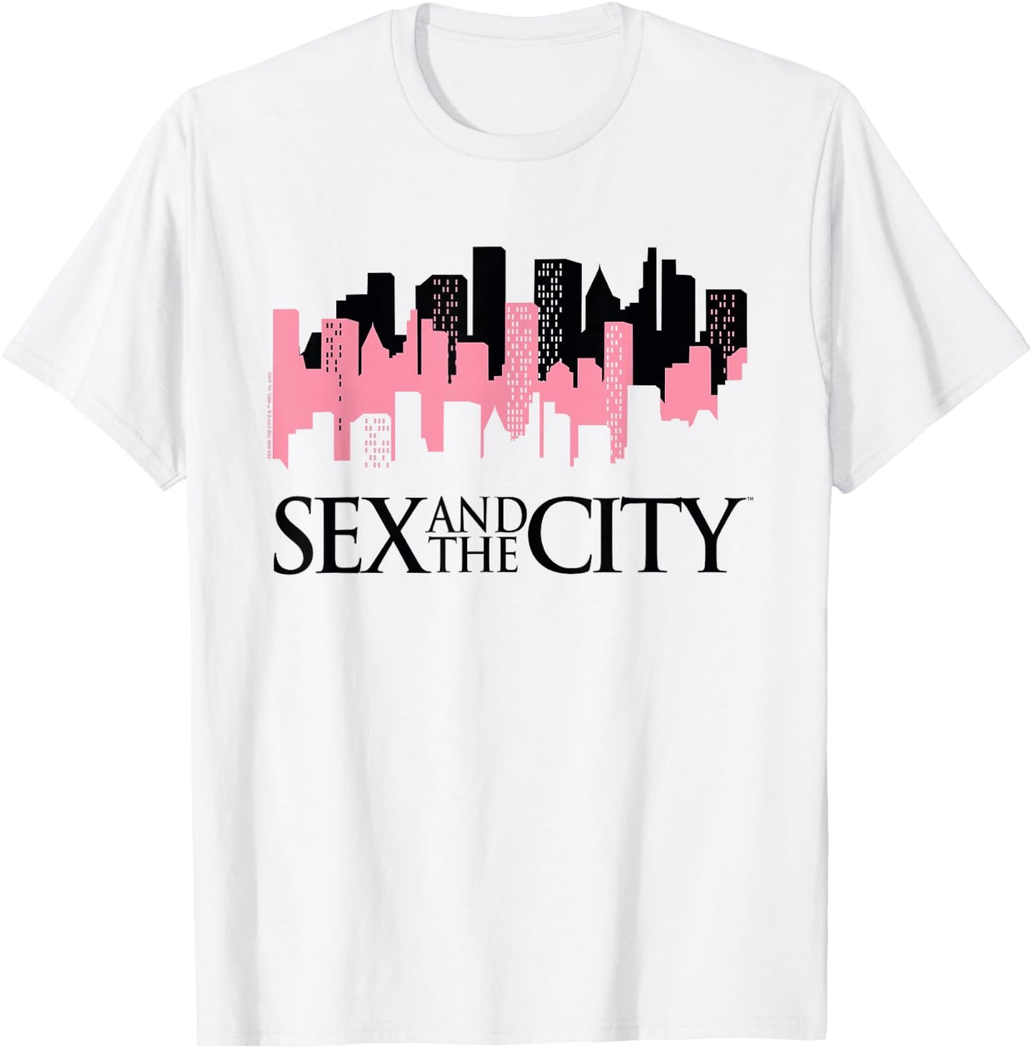 Sex and the City Cityscapes T-Shirt - T-Shirt | White