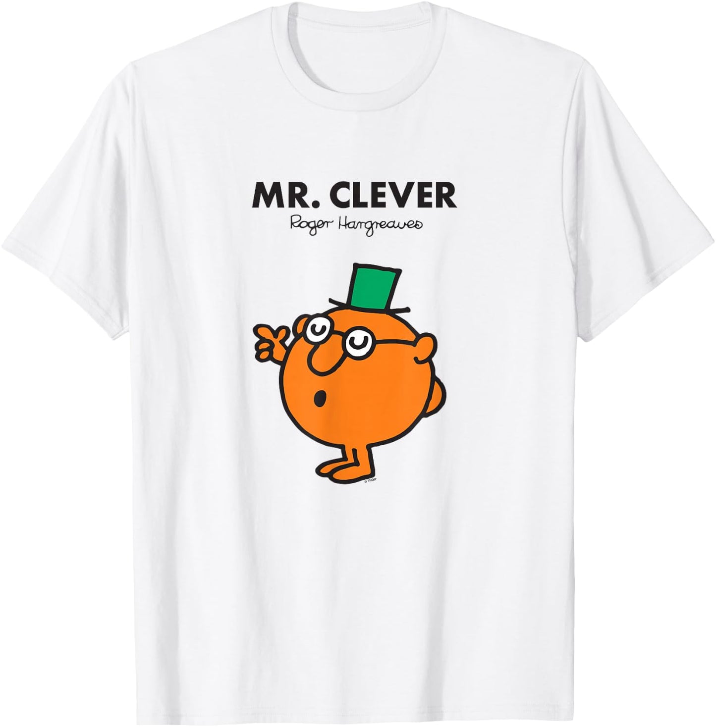 Mr. Men Mr. Clever T-Shirt - T-Shirt | White