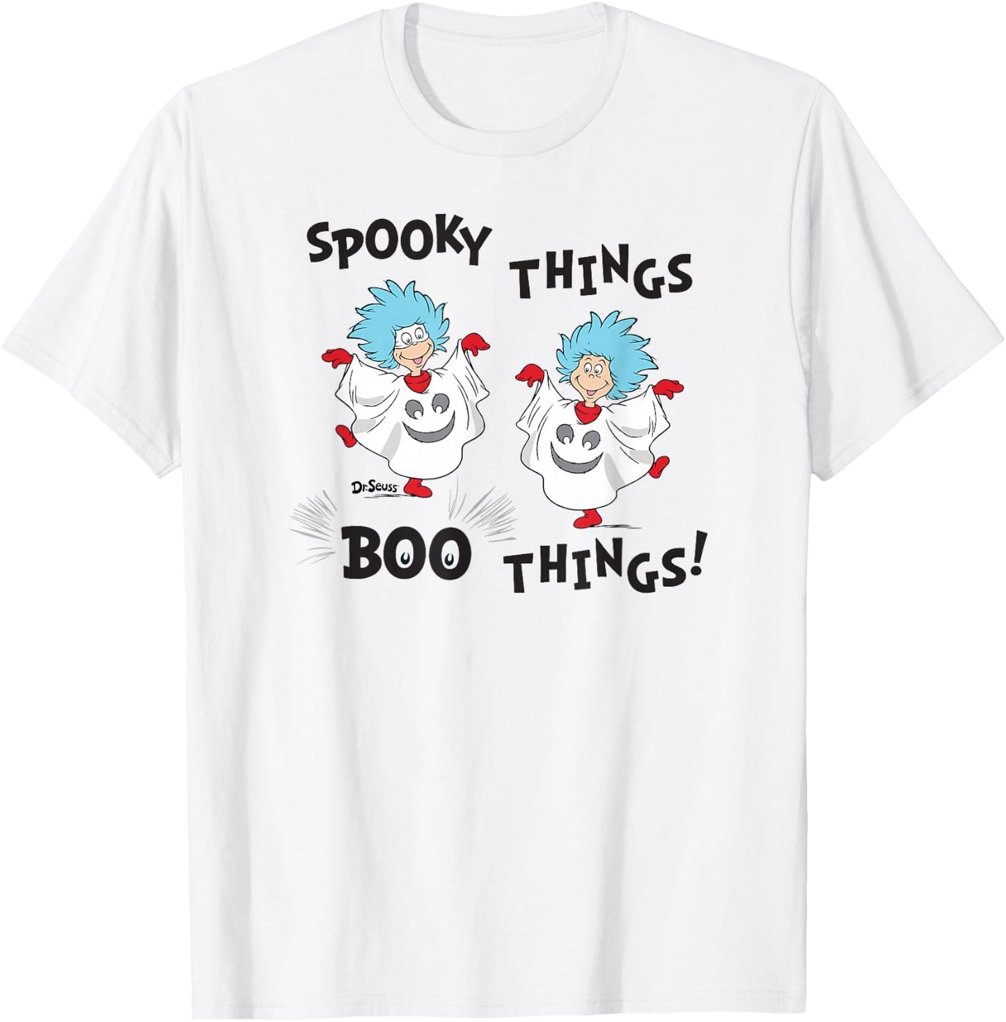 Dr. Seuss Halloween Spooky Boo Things T-Shirt - T-Shirt | White