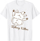 Funny Rolling Fatties Dog T-Shirt - T-Shirt | White