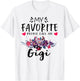 My Favorite People Call Me Gigi Floral Mothers Day T-Shirt - T-Shirt | White