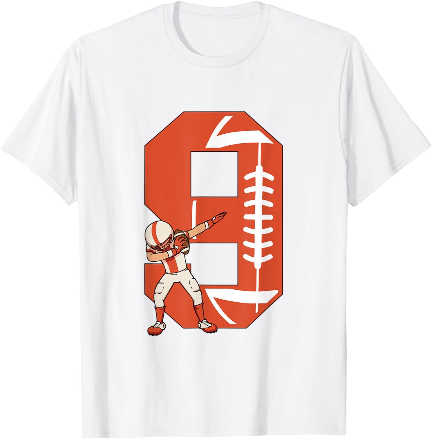 9 Years Old Boy Football Player 9th Football Birthday Boys T-Shirt - T-Shirt | White