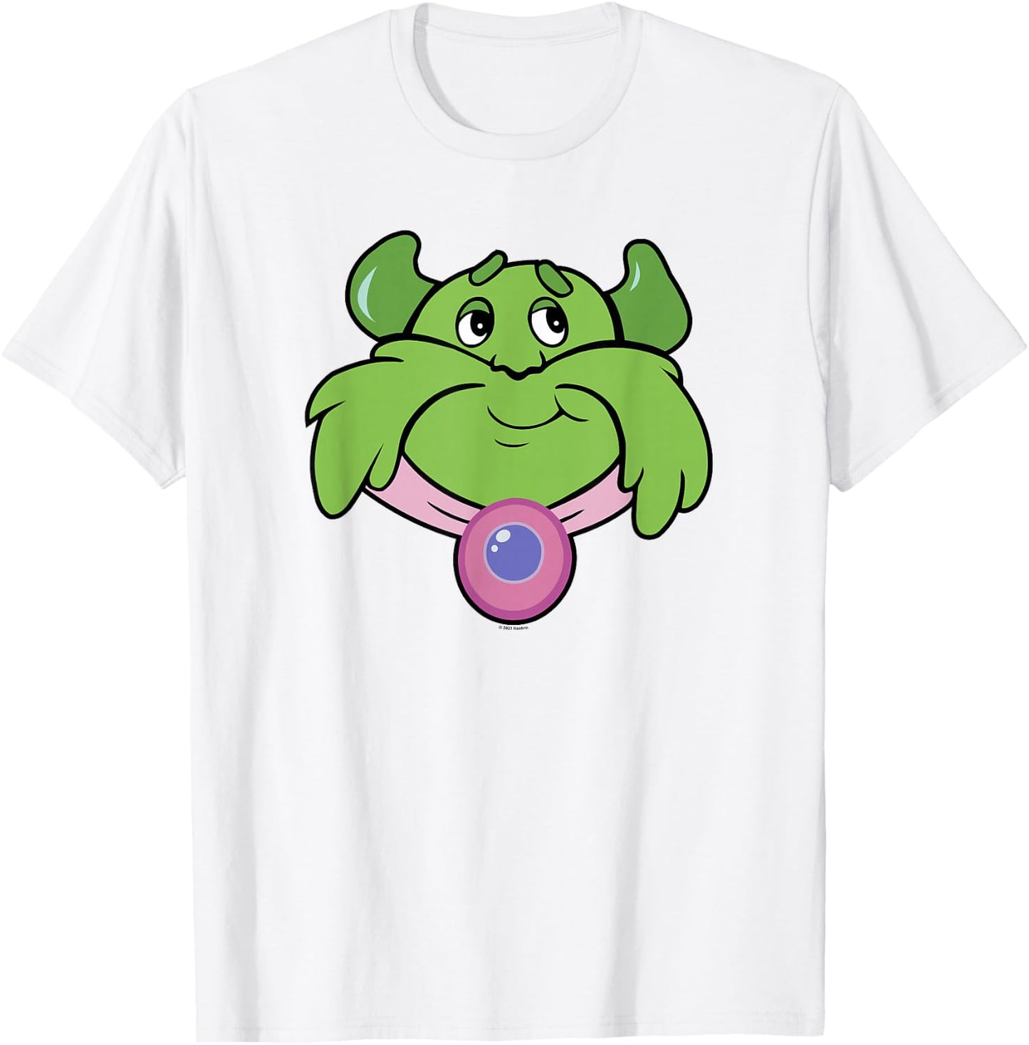 Candy Land Halloween Plumpy Big Face T-Shirt - T-Shirt | White