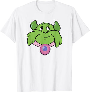 Candy Land Halloween Plumpy Big Face T-Shirt - T-Shirt | White
