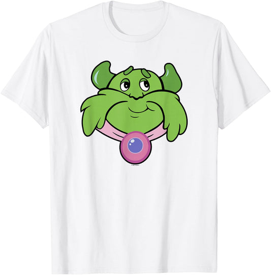 Candy Land Halloween Plumpy Big Face T-Shirt - T-Shirt | White