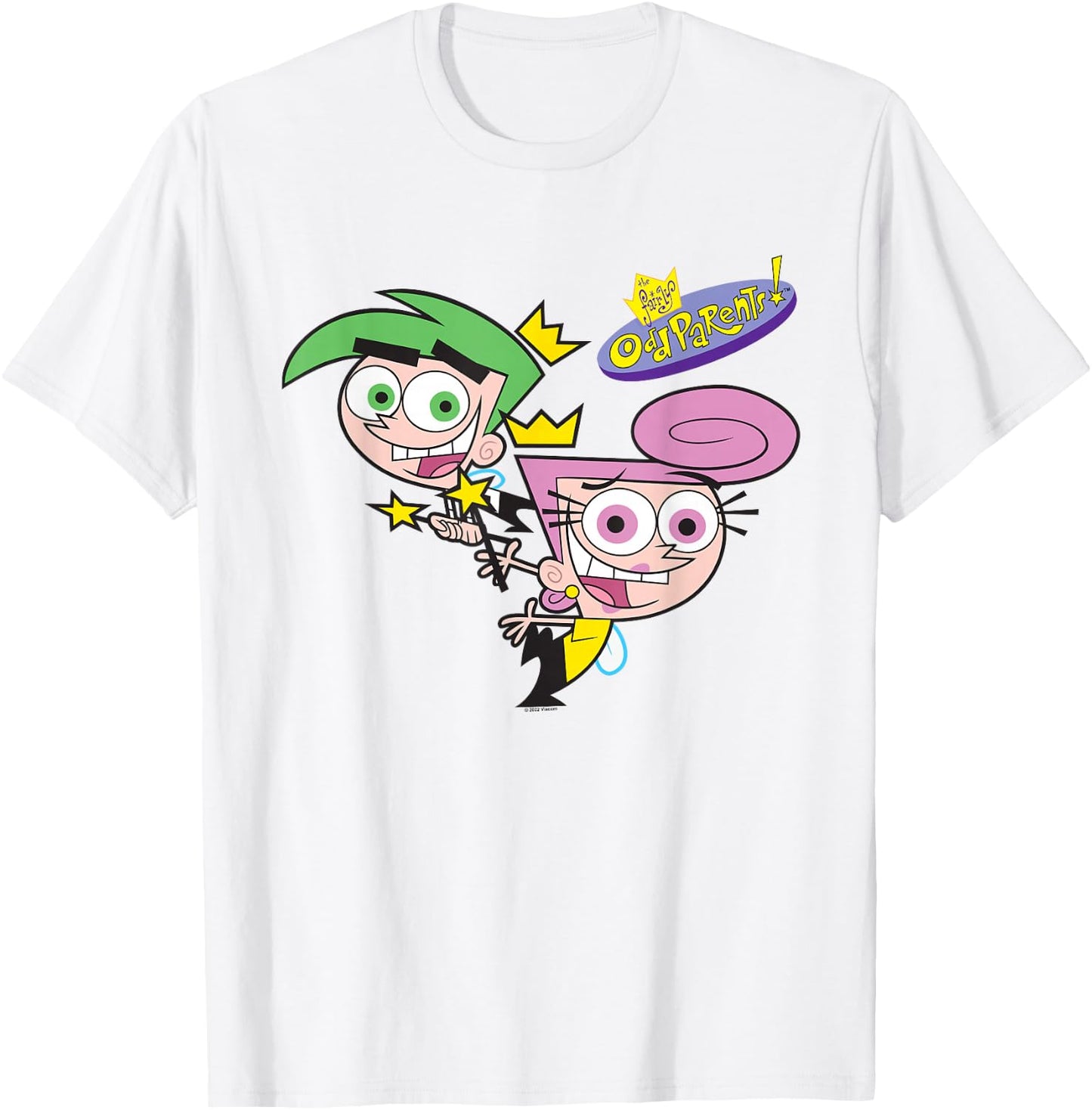 The Fairly OddParents Starring Cosmo and Wanda T-Shirt - T-Shirt | White