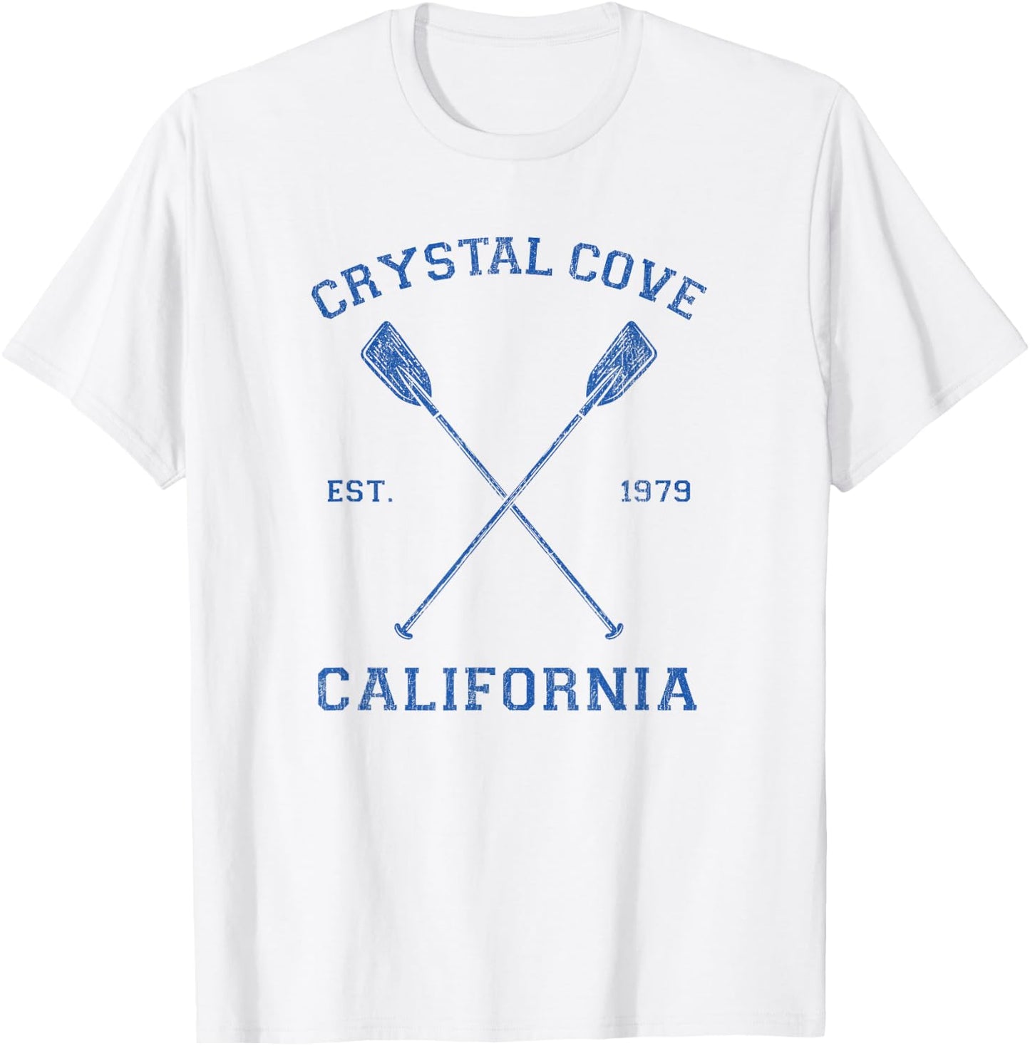 Vintage Crystal Cove Vacation T-Shirt - T-Shirt | White