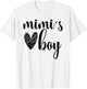 Funny Matching Mimi Boy for Grandma Whit Boy Mother's Day T-Shirt - T-Shirt | White