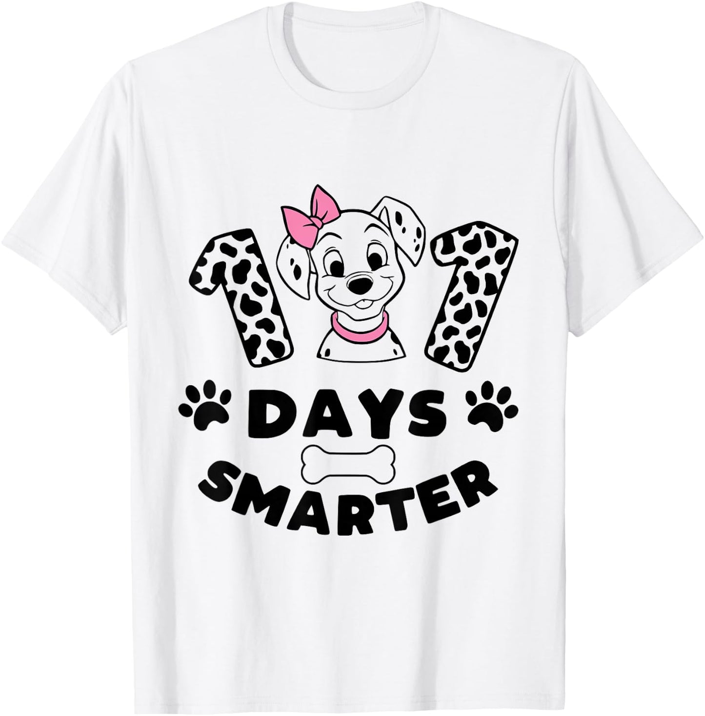 100th Day Of School 101 Days Smarter 100 for Boys Girls Kids T-Shirt - T-Shirt | White