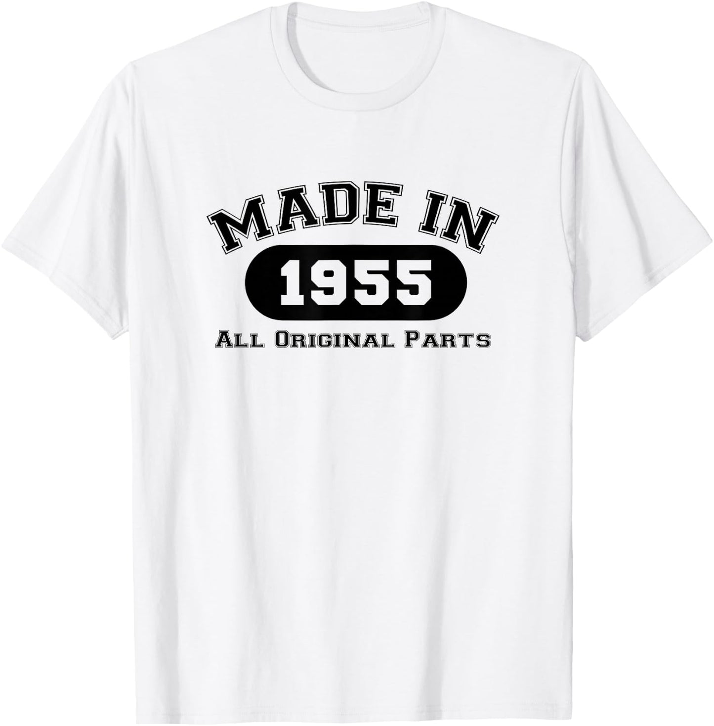 Year of manufacture 1955 original parts birthday gift 67 years T-Shirt - T-Shirt | White