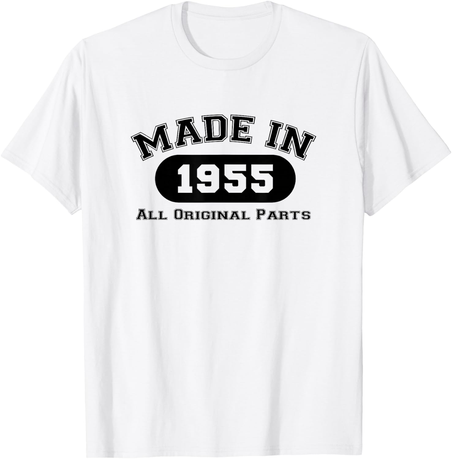 Year of manufacture 1955 original parts birthday gift 67 years T-Shirt - T-Shirt | White