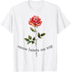Snow Lands On Top T-Shirt - T-Shirt | White