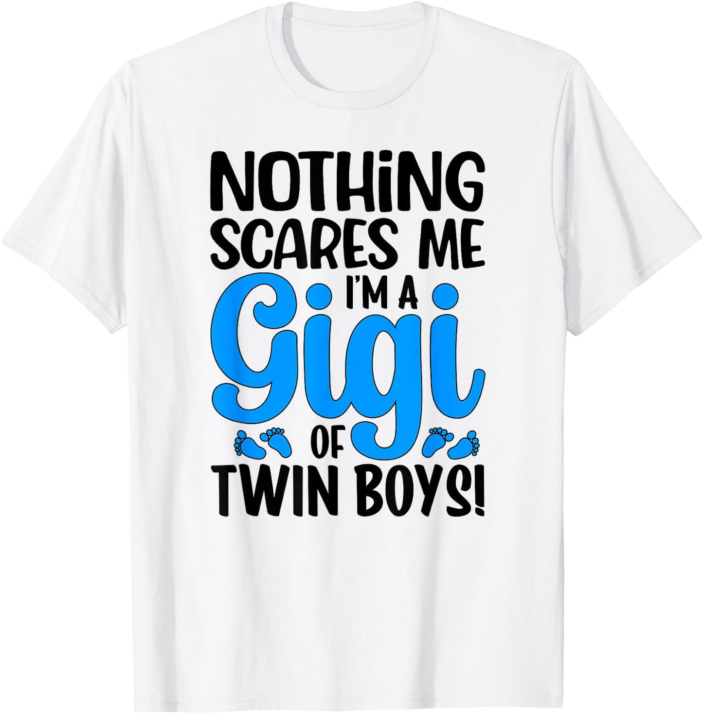 I'm A Gigi Of Twin Boys Twin Gigi Of Twins T-Shirt - T-Shirt | White