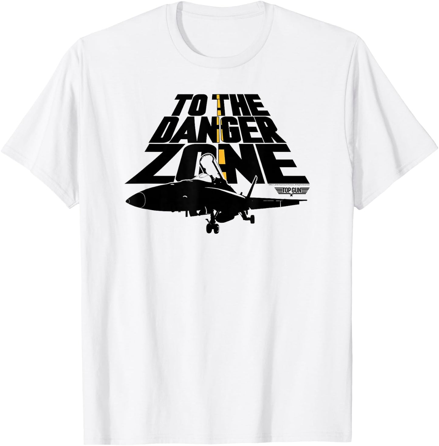 Top Gun To the Danger Zone Action Movie T-Shirt - T-Shirt | White
