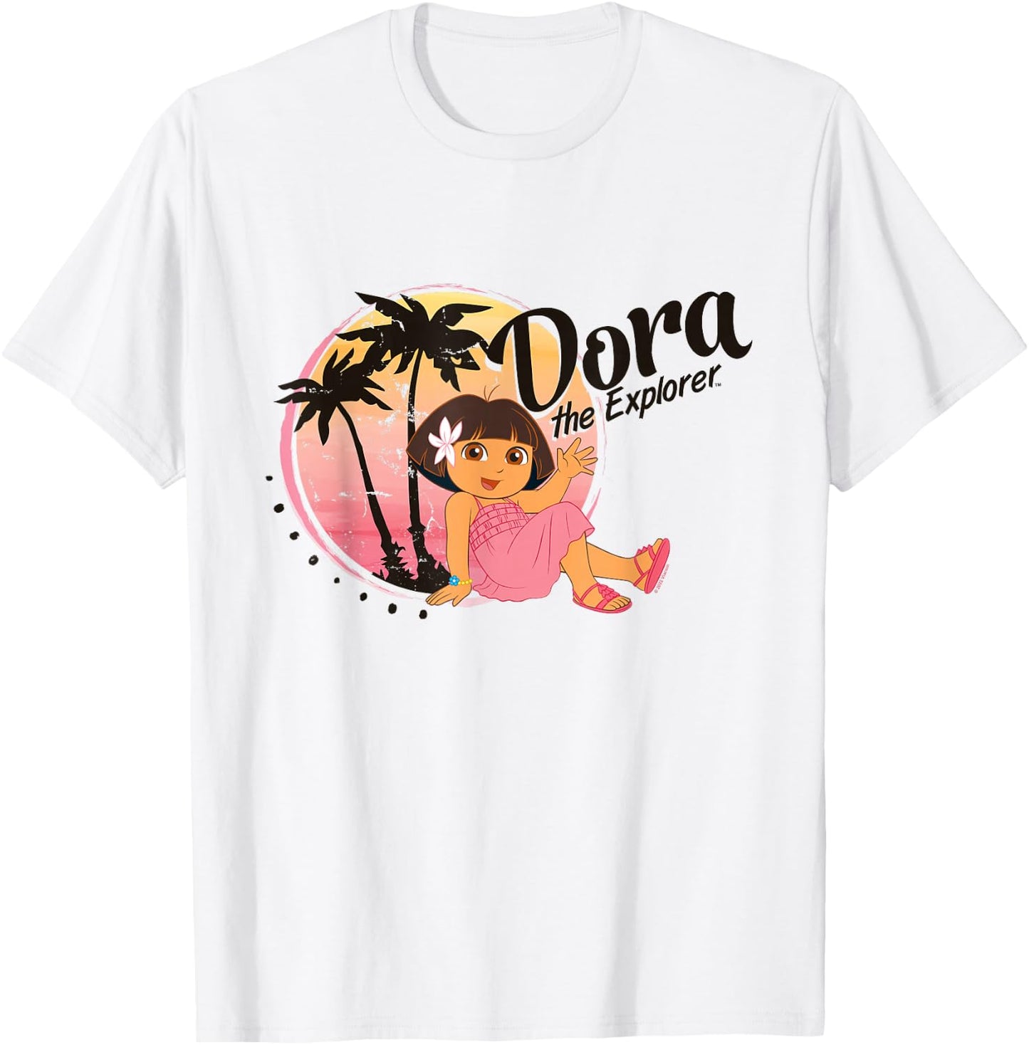 Dora the Explorer Tropical Breezes T-Shirt - T-Shirt | White
