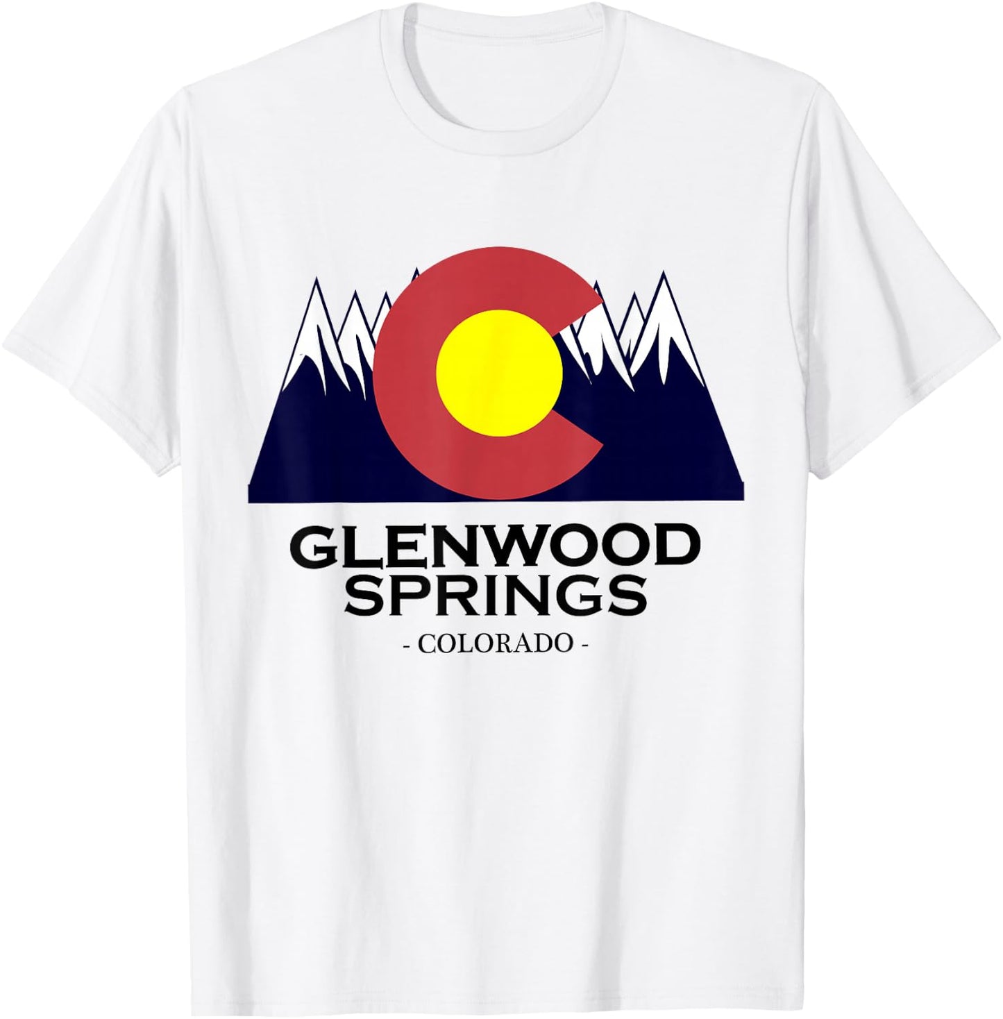 Glenwood Springs Colorado - | Mountain - Gift T-Shirt - T-Shirt | White