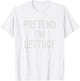 Lazy Halloween Costume Shirt Pretend I'm Lettuce Gift T-Shirt - T-Shirt | White