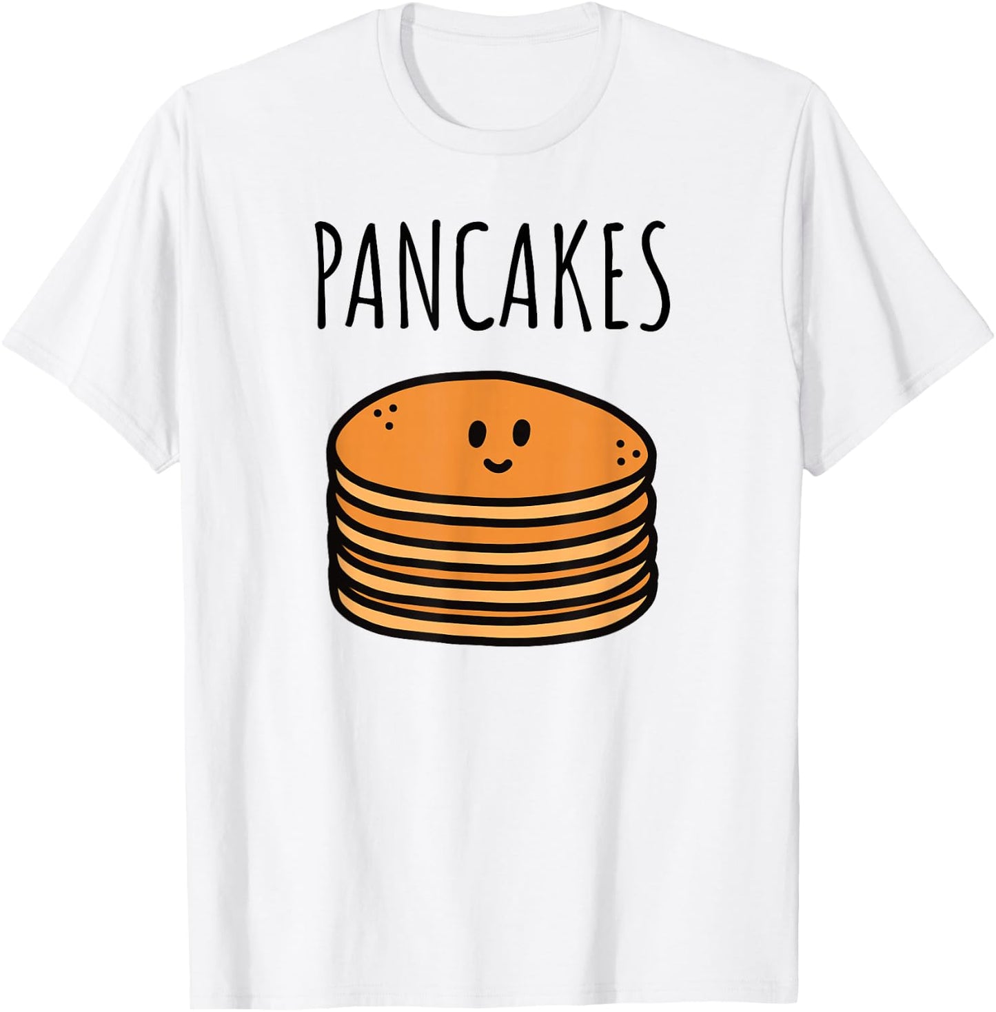 Pancakes Syrup Matching Couple Costume BFF Halloween Funny T-Shirt - T-Shirt | White