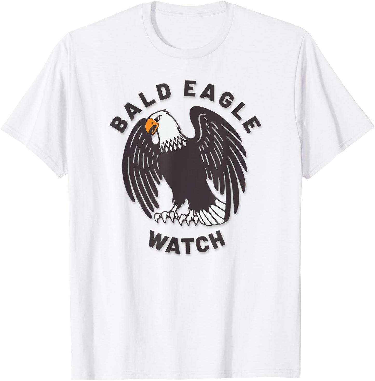 Bird Eagle Watch T-Shirt - T-Shirt | White
