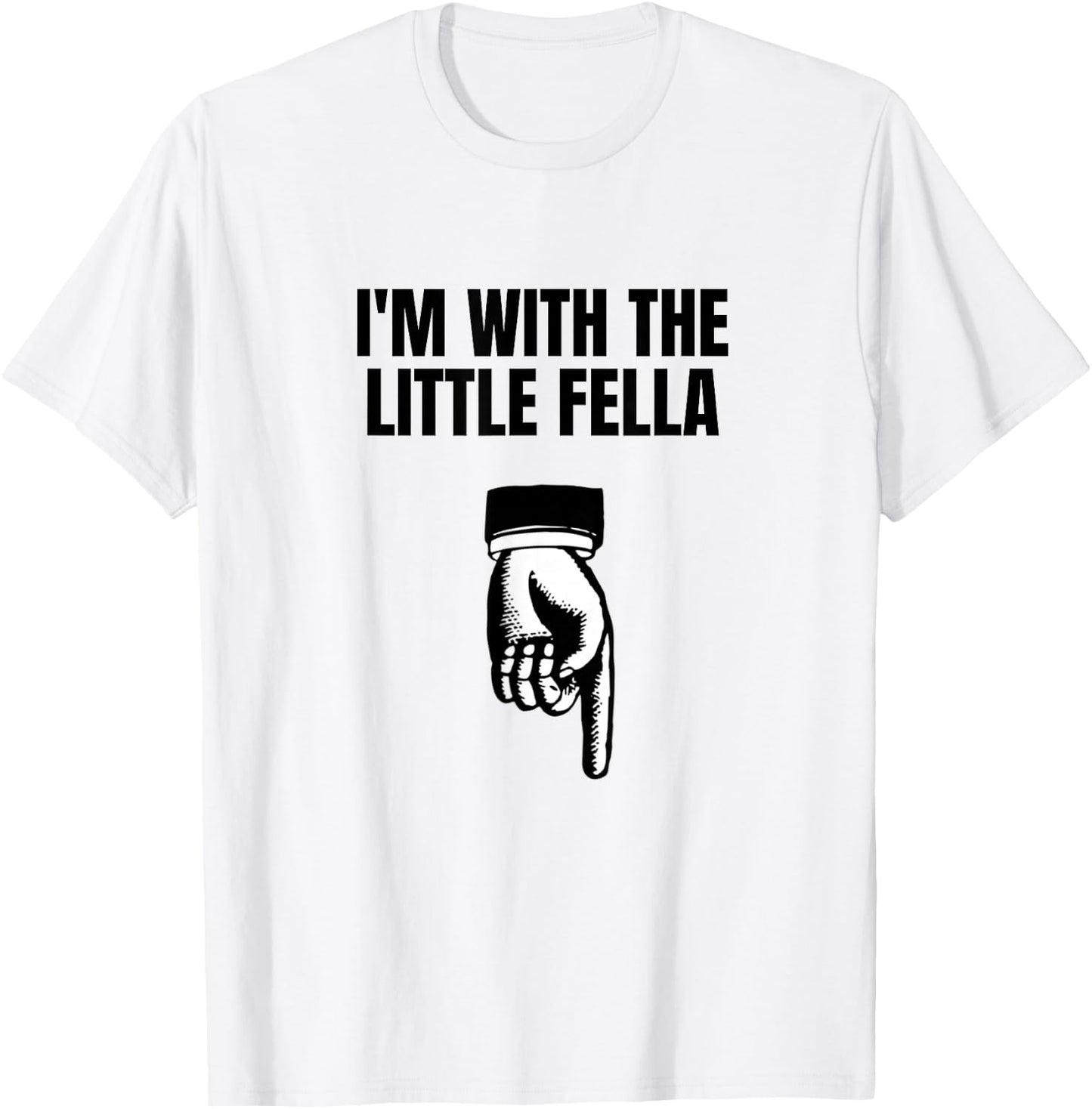 I'm with The Little Fella Embarrassing Vacation Swap T-Shirt - T-Shirt | White
