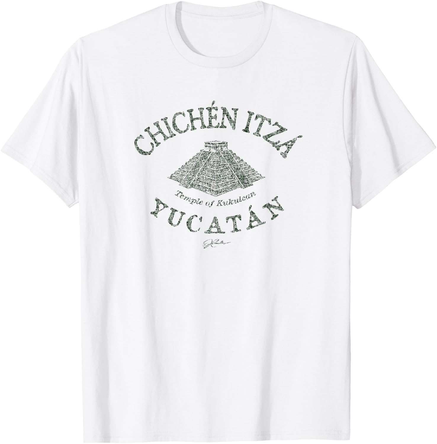 JCombs: Chichen Itza, Yucatan, Mexico T-Shirt - T-Shirt | White